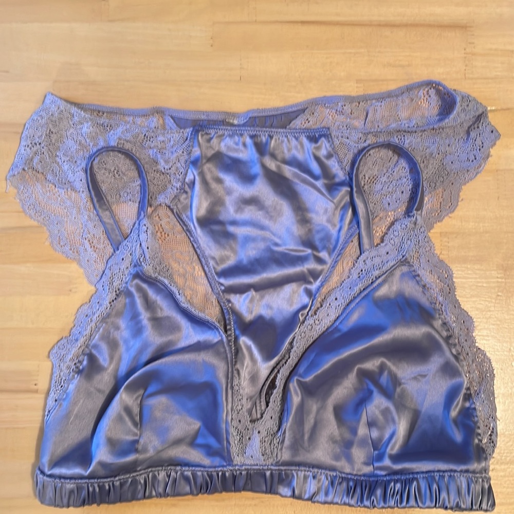 Monki lilac lingerie set
